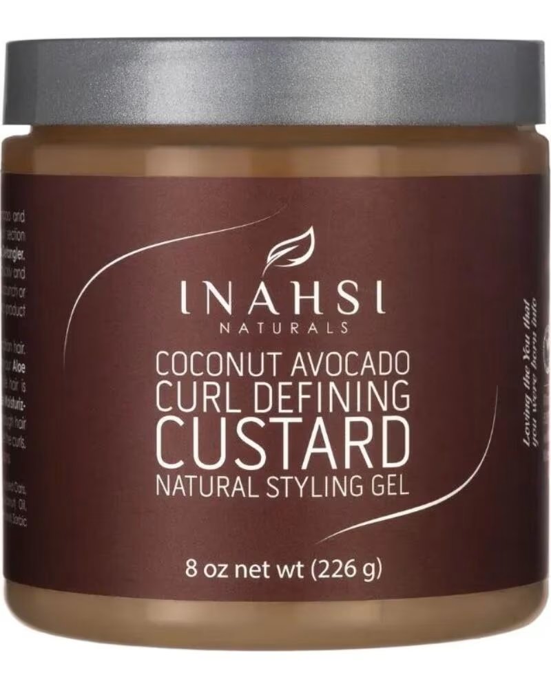 INAHSI NATURALS Coconut Avocado Curl Defining Custard 226g