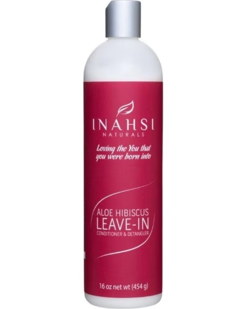 INAHSI NATURALS Aloe Hibiscus Leave-In Conditioner Detangler 454g