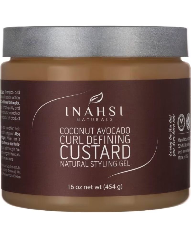INAHSI NATURALS Coconut Avocado Curl Defining Custard 454g