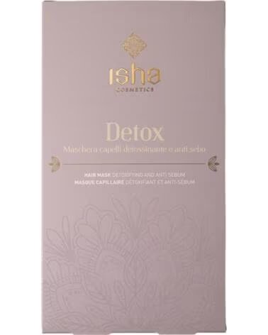 ISHA COSMETICS Mascarilla Capilar Detox Detoxificante y Seborreguladora 100g