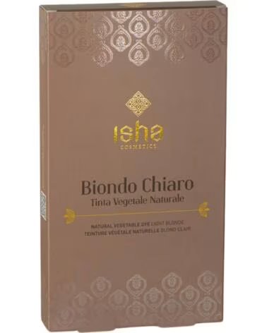 ISHA COSMETICS Tinte Vegetal Natural Biondo Chiaro 100g