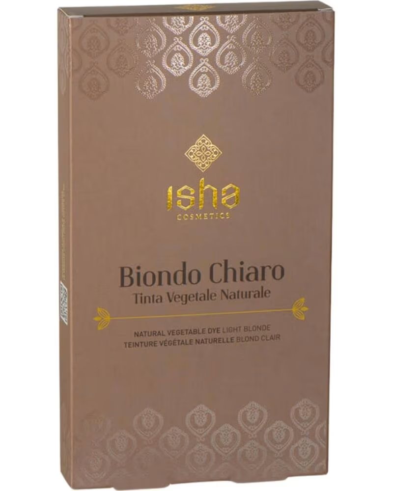 ISHA COSMETICS Tinte Vegetal Natural Biondo Chiaro 100g