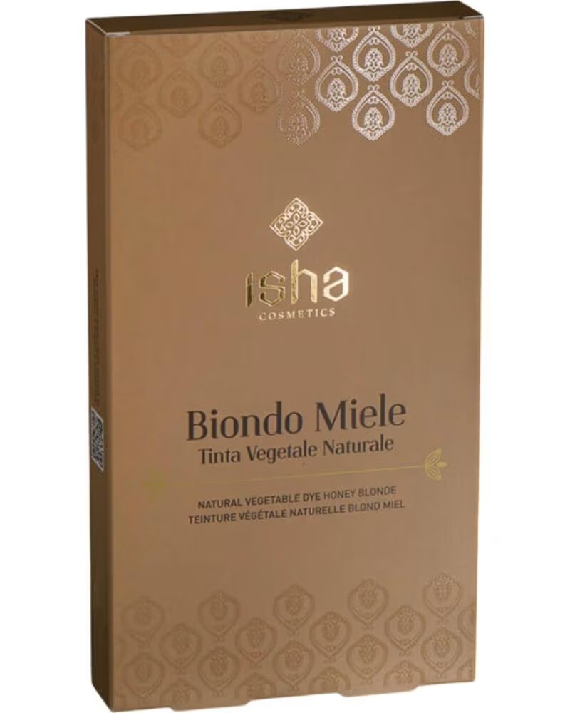 ISHA COSMETICS Tinte Vegetal Natural Biondo Miele 100g