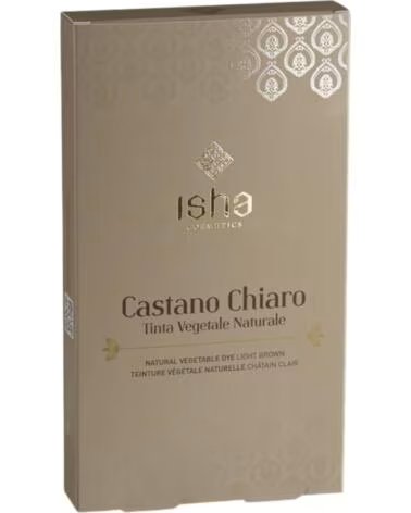 ISHA COSMETICS Tinte Vegetal Natural Castano Chiaro 100g