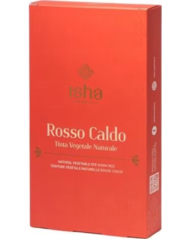 ISHA COSMETICS Tinte Vegetal Natural Rosso Caldo 100g