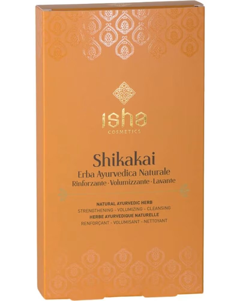 ISHA COSMETICS Tratamiento Shikakai Polvo Natural Ayurvedico 100g