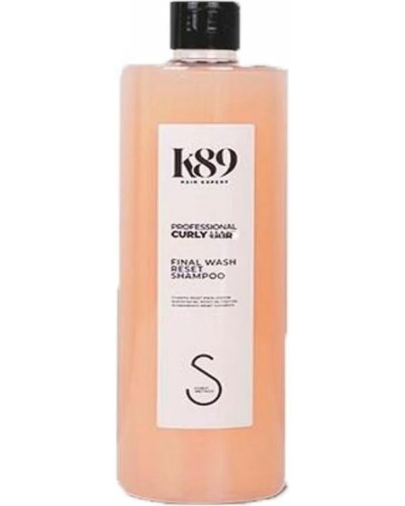 K89 Professional Curly Hair Final Wash-Reset Champu 500ml