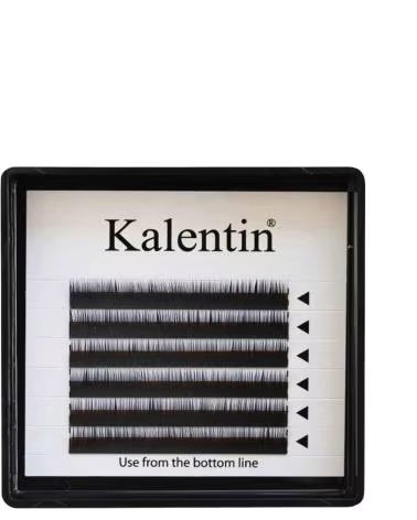 KALENTIN LASHES Kalentin Extension de Cejas Curl I Black 7mm