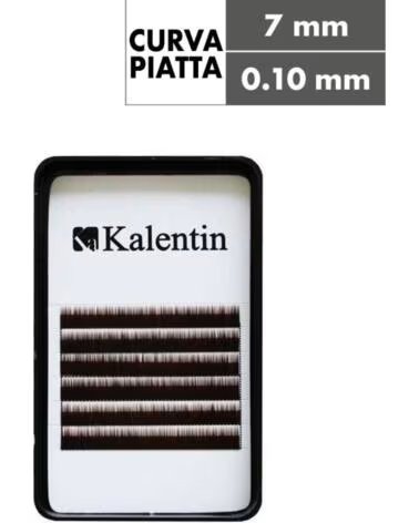 KALENTIN LASHES Kalentin Extension de Cejas Planas Negras 7mm