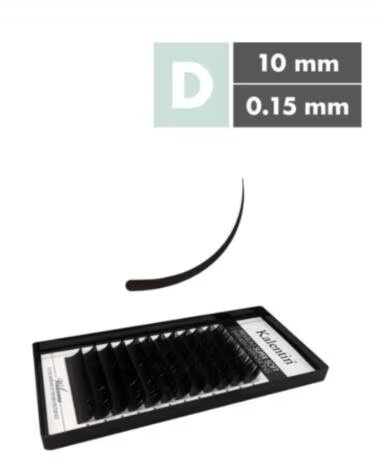 KALENTIN LASHES Kalentin Extension De Pestanas Clasicas D Curl 10mm