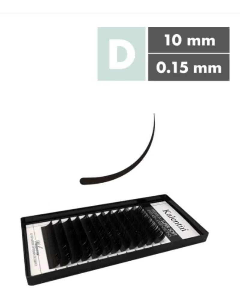 KALENTIN LASHES Kalentin Extension De Pestanas Clasicas D Curl 10mm