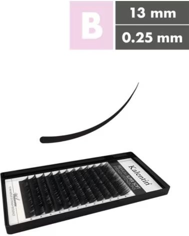 KALENTIN LASHES Kalentin Extensiones De Pestanas Clasicas Curva B 0 25 13mm