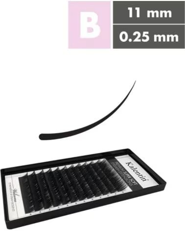 KALENTIN LASHES Kalentin Extensiones De Pestanas Clasicas Curva B 0 25 11mm