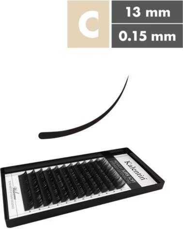 KALENTIN LASHES Kalentin Extensiones De Pestanas Clasicas Curva C 0 15 13mm