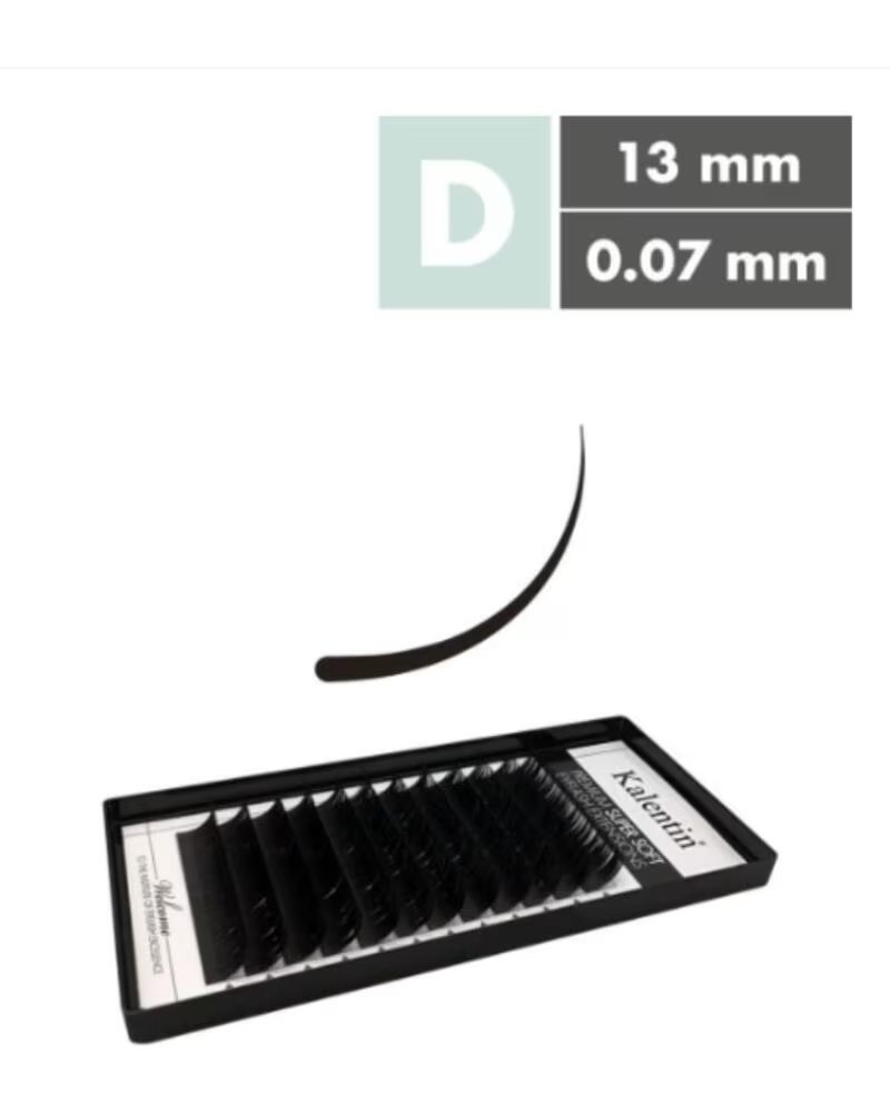 KALENTIN LASHES Kalentin Extensiones De Pestanas Clasicas D Curl 007 13mm