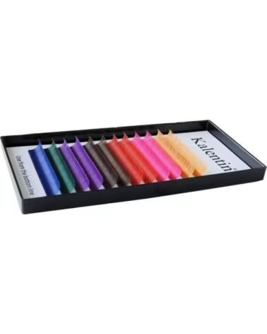 KALENTIN LASHES Kalentin Extensiones De Pestanas Coloridas Curva C 0 20 11mm