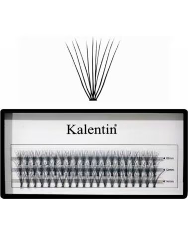 KALENTIN LASHES Kalentin Extensiones De Pestanas En Mechones C 0 10 MIX