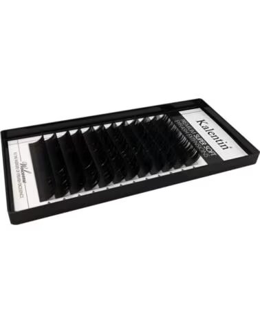 KALENTIN LASHES Kalentin Extensiones de pestanas pre-abanicadas 5D Tipo C 007 12mm