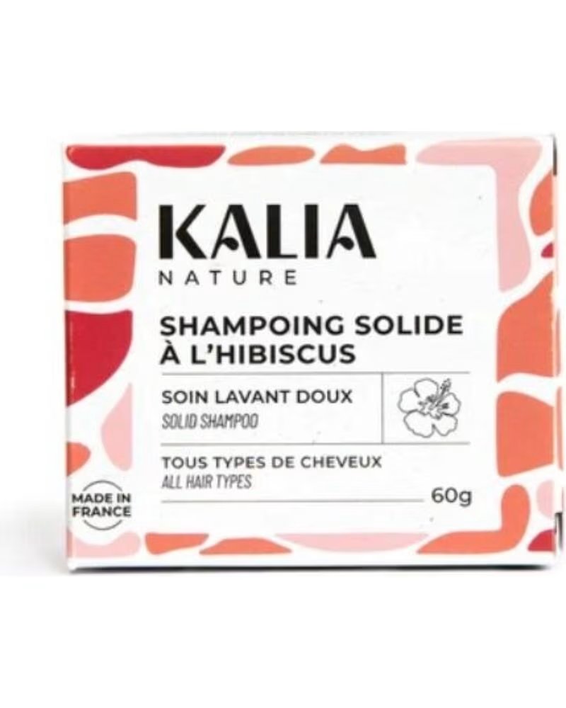 KALIA NATURE Shampoing Solide A LHibiscus 60g