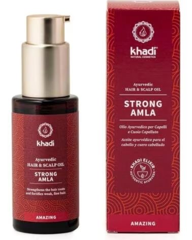 KHADI Aceite Capilar Amla Fuerza and Brillo