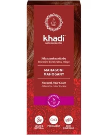 KHADI Henna Bio Castano Caoba - Mahogany 100g