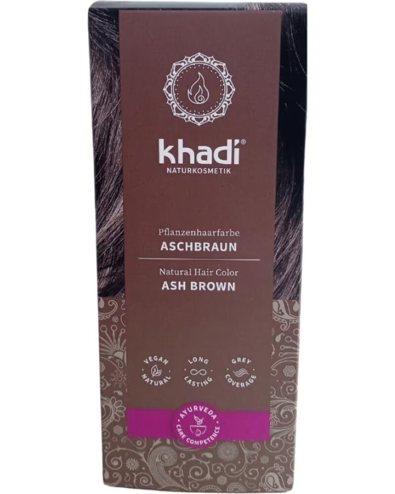 KHADI Henna Bio Castano Ceniza 100g