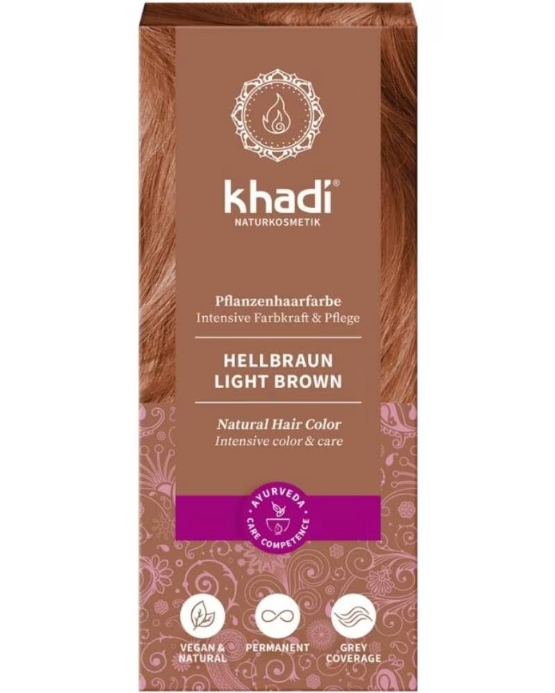 KHADI Henna Bio Castano Claro 100g