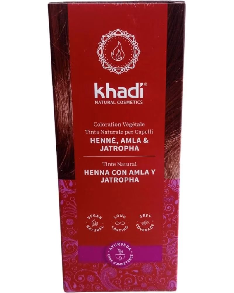KHADI Henna Bio Con Amla and Jatropha 100g