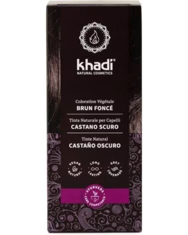 KHADI Henna Bio Castano Oscuro 100g