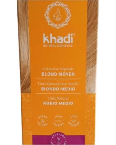 KHADI Henna Bio Rubio Medio 100g