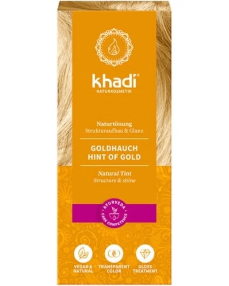 KHADI Henna Bio Rubio Toque Dorado 100g