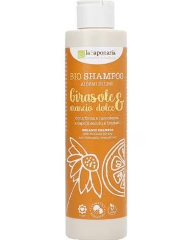 LA SAPONARIA Champu de Girasol y Naranja Dulce 200ml