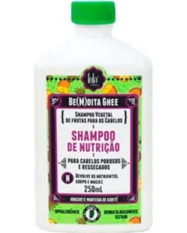 LOLA COSMETICS BeMdita Ghee Champu Nutricão Abacaxi E Manteiga De Bacuri 250ml