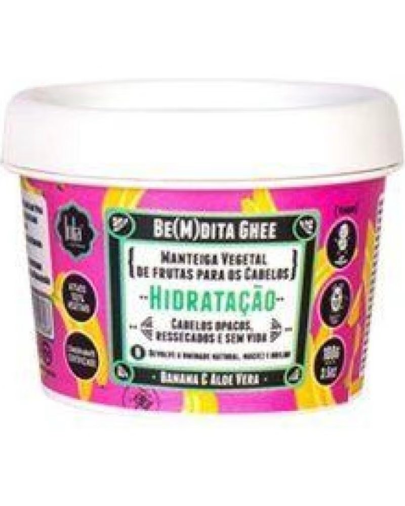 LOLA COSMETICS BeMdita Ghee Mascara Hidratacao Banana E Aloe Vera 100g