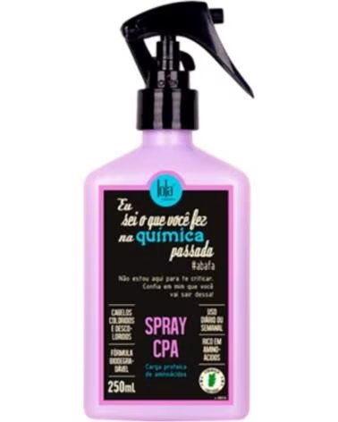 LOLA COSMETICS EU SEI O QUE VOCE FEZ NA QUIMICA PASSADA SPRAY CPA 250ML