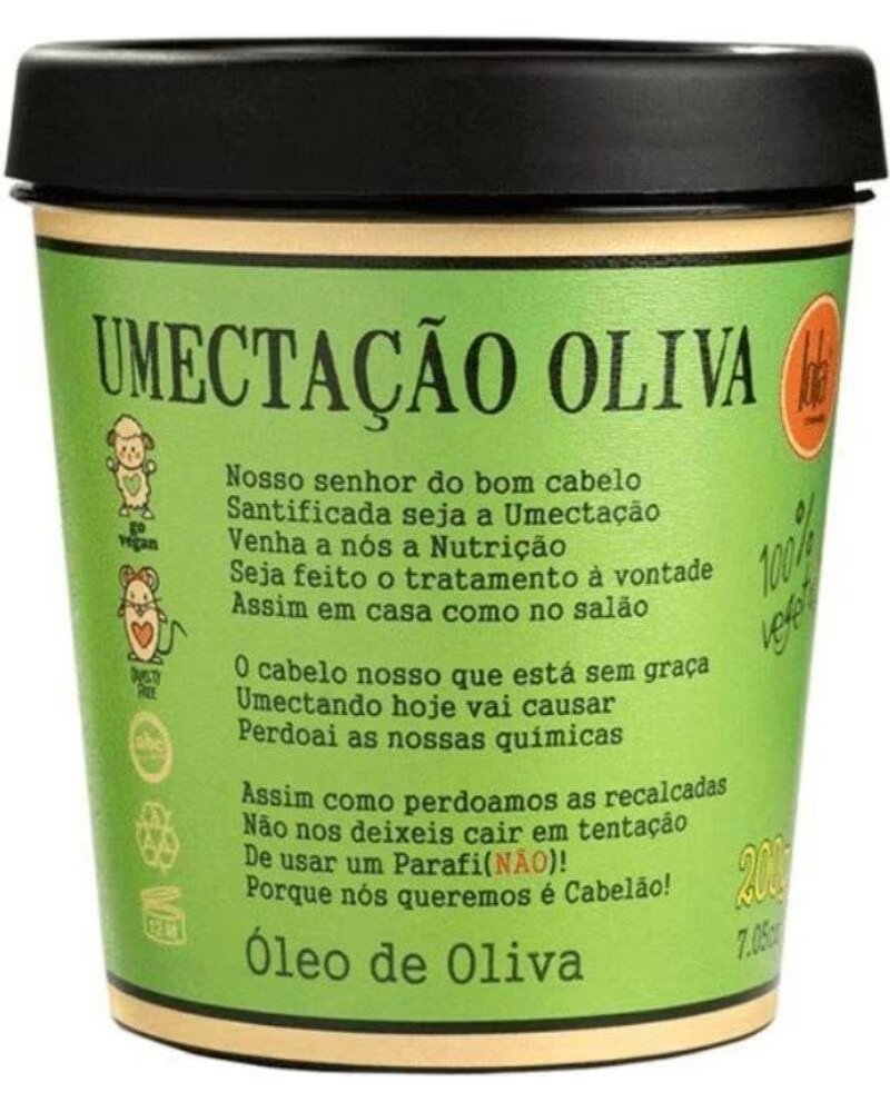 LOLA COSMETICS Umectacão Oliva Mascara 200g