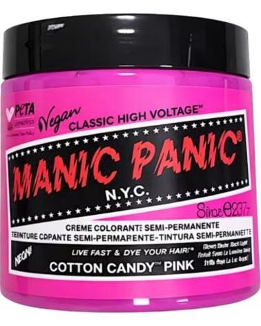 MANIC PANIC Classic Cotton Candy Pink 237ml