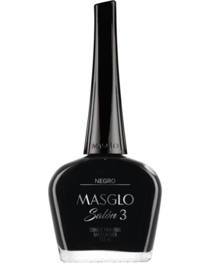 MASGLO Salon Esmalte Negro 13 5ml