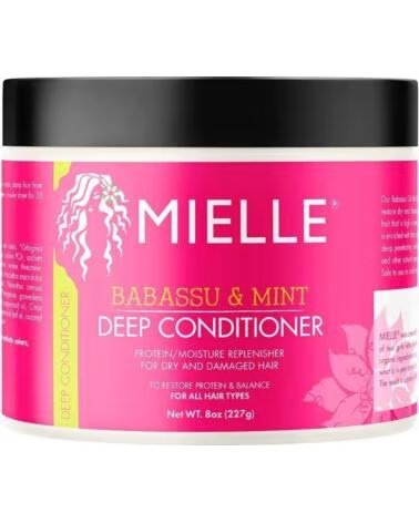 MIELLE ORGANICS Babassu Oil and Mint Deep Acondicionador 227g