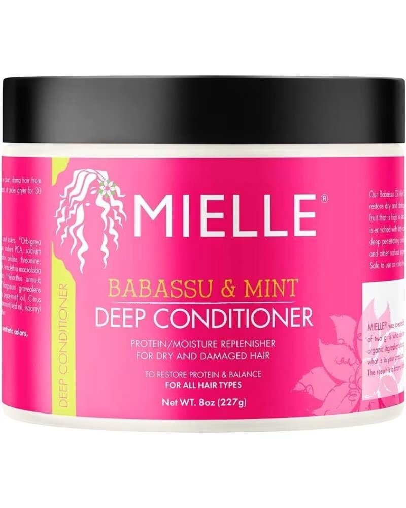 MIELLE ORGANICS Babassu Oil and Mint Deep Acondicionador 227g