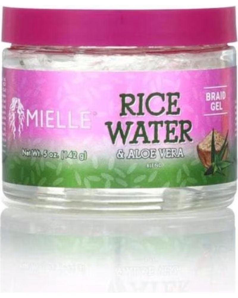 MIELLE ORGANICS Rice Water and Aloe Vera Braid Gel 142g