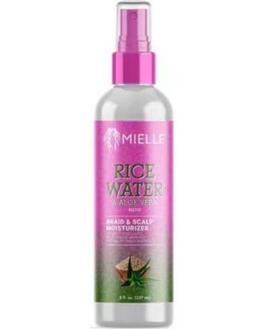 MIELLE ORGANICS Rice Water and Aloe Vera Braid and Scalp Moisturizer 237ml