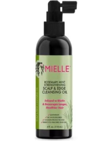 MIELLE ORGANICS Rosemary Mint Scalp and Edge Cleansing Oil 118ml