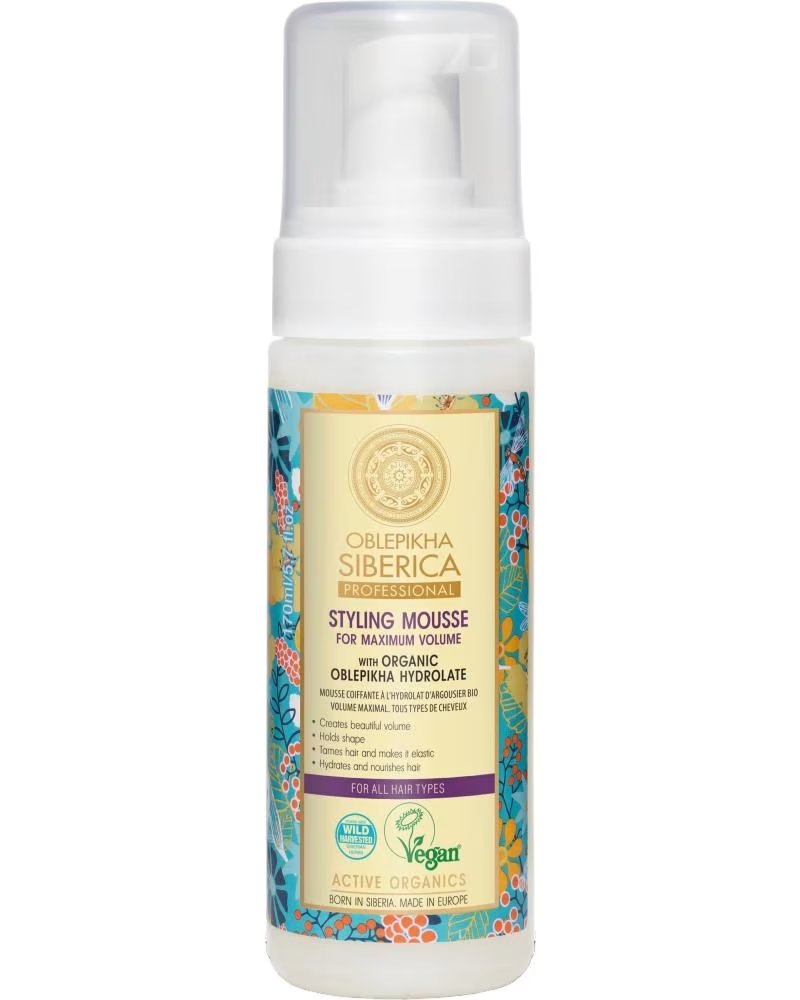 NATURA SIBERICA Natura Siberica Oblepikha Espuma Moldeadora con Hidrolato Volumen Maximo 150ml