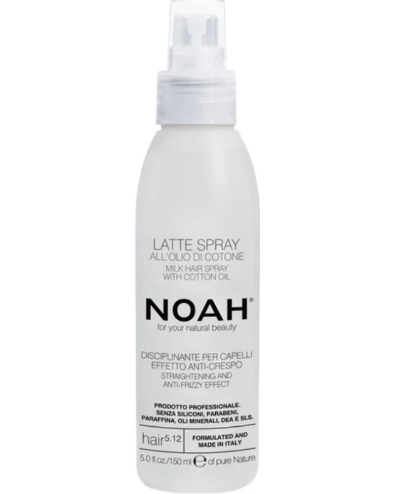 NOAH 5 12 Alisador de cabello con leche y efecto anti-encrespamiento 150ml