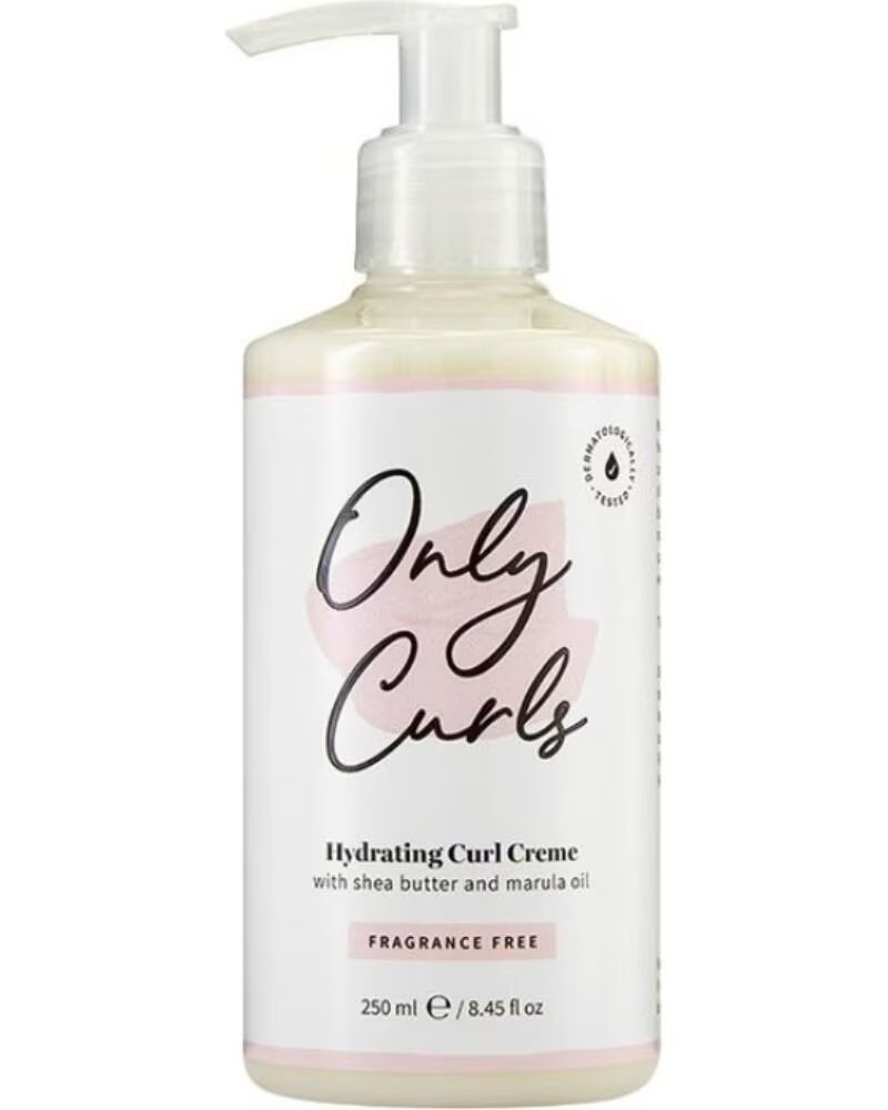 ONLY CURLS CREME HIDRATANTE PARA CACHOS SEM FRAGRÂNCIA 250ML