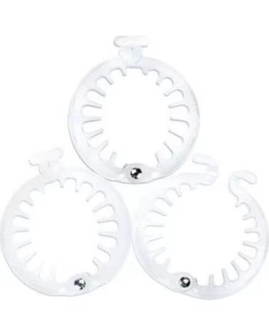 PUFFCUFF MINI CLEAR PACK 2,5 POLEGADAS 3 PÇS