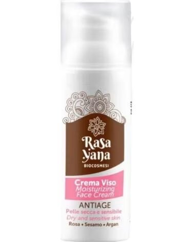 RASAYANA BIOCOSMESI CREMA FACIAL ANTIEDAD PARA PIELES NORMALES Y SECAS 50 ML
