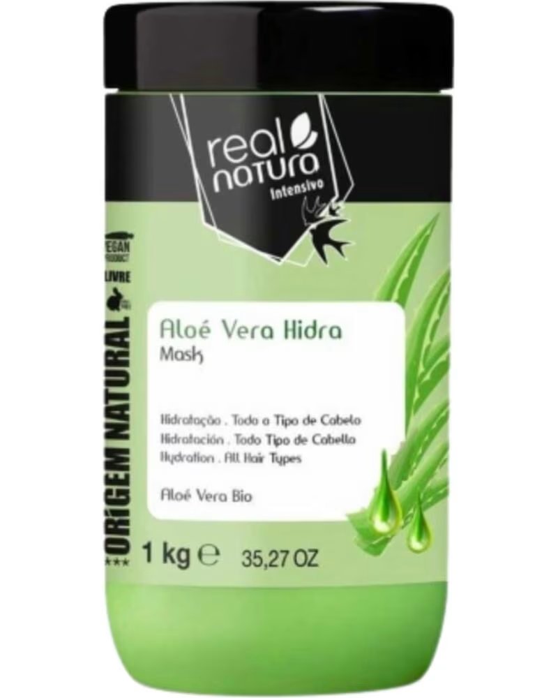 REAL NATURA MASQUE HYDRATANT ALOE VERA 1000ML