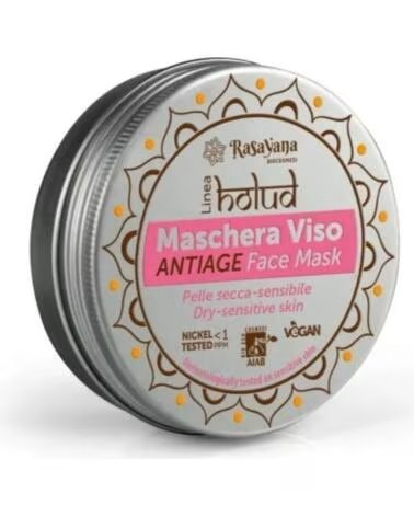 RASAYANA BIOCOSMESI MASCARILLA FACIAL HOLUD ANTI-AGING PARA PIEL SECA Y SENSIBLE 60ML